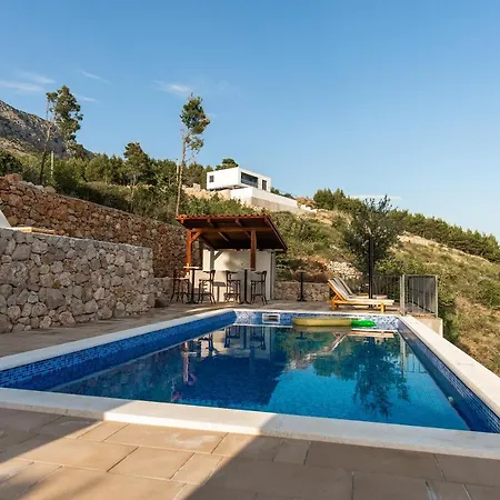 Villa Exclusive Almissa With Swimming Pool And Sea View Lokva Rogoznica