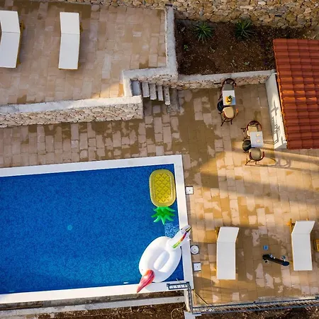 Exclusive Almissa With Swimming Pool And Sea View Villa Lokva Rogoznica